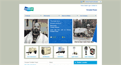 Desktop Screenshot of doosanportablepower.com